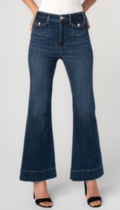 Hannah Hi Rise Flare w/mini pkts