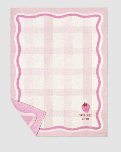 Cozy Chic Strawberry Stroller Blankie