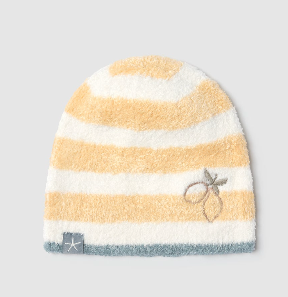 Lemon Stripe Beannie