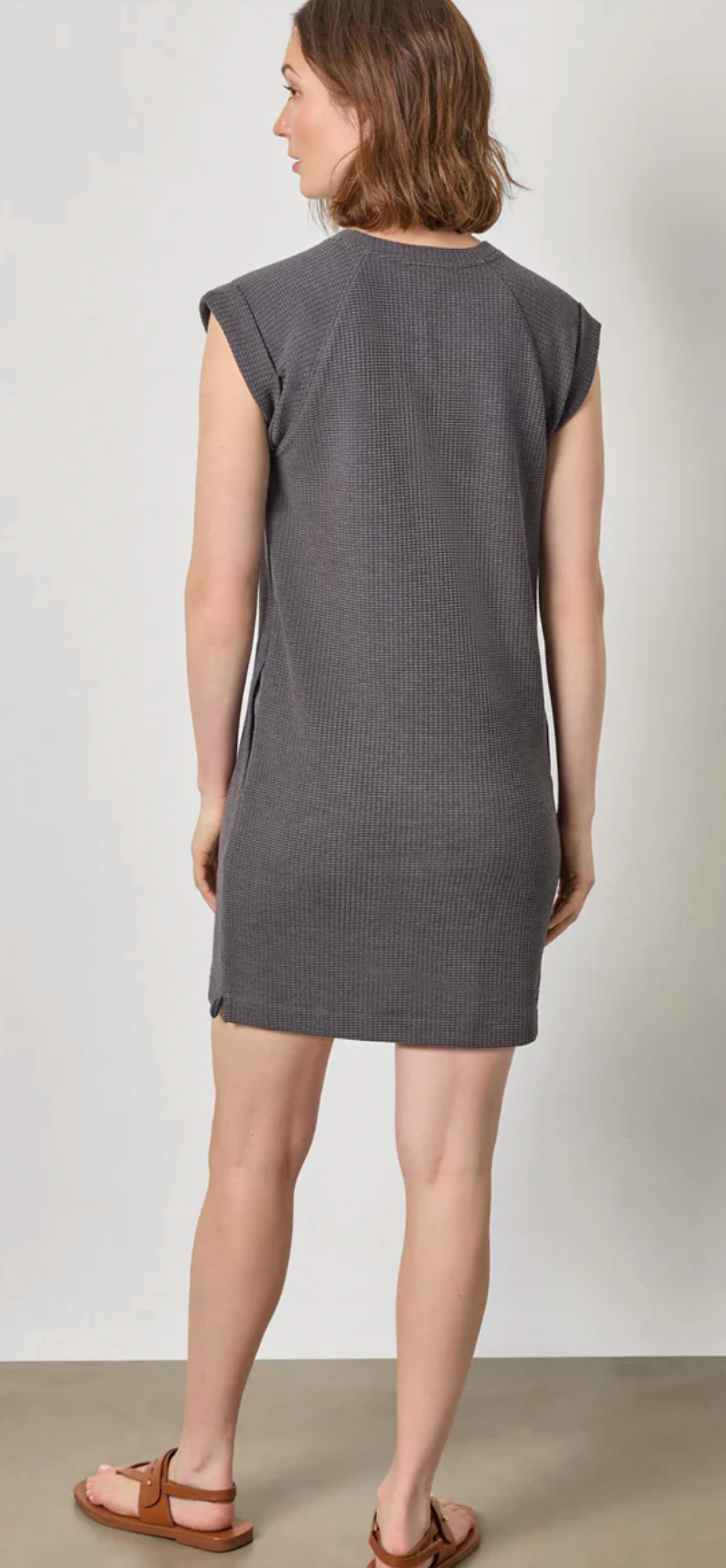 Saddle Sleeve Shift Dress