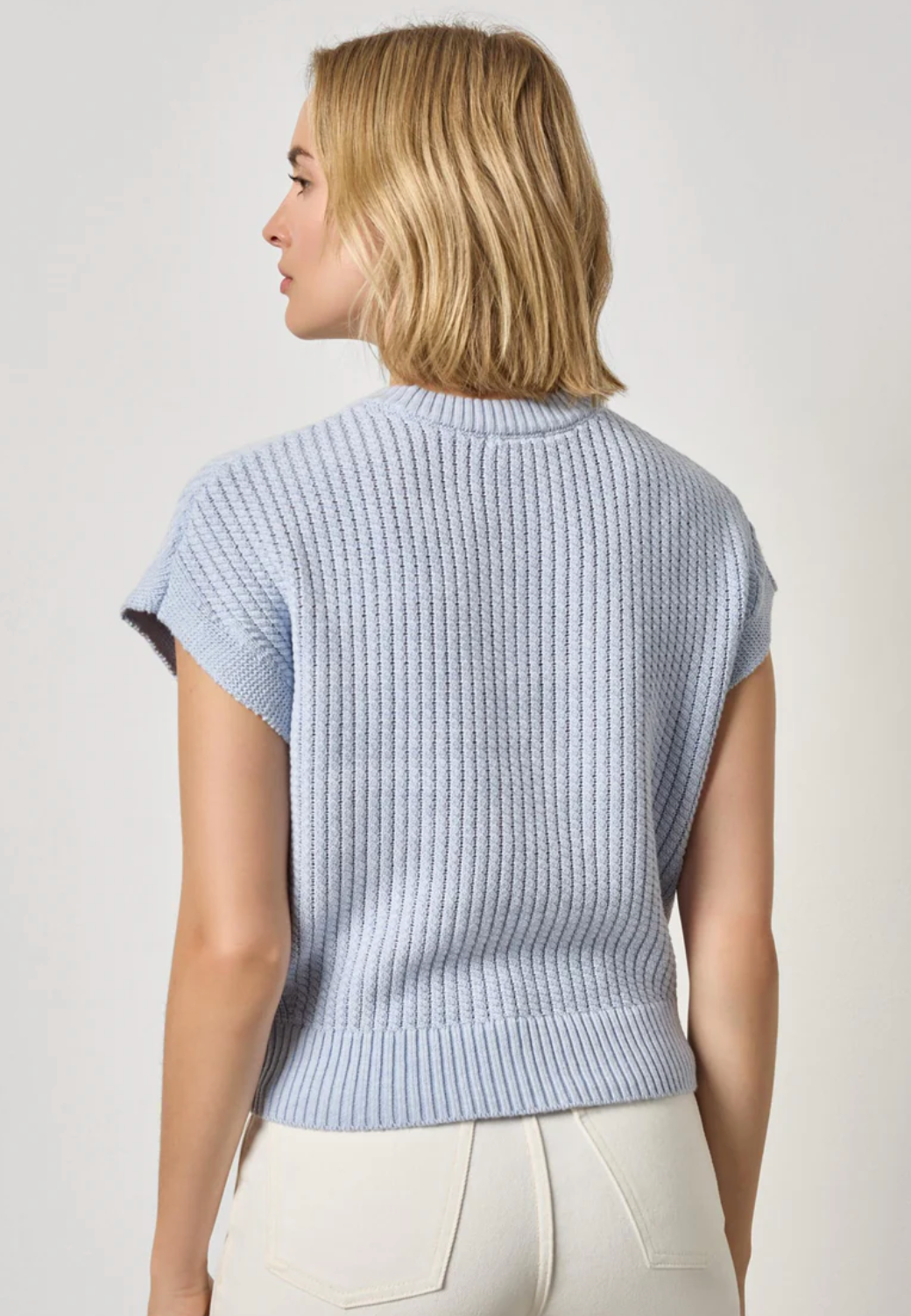 Textured Wedge Sweater