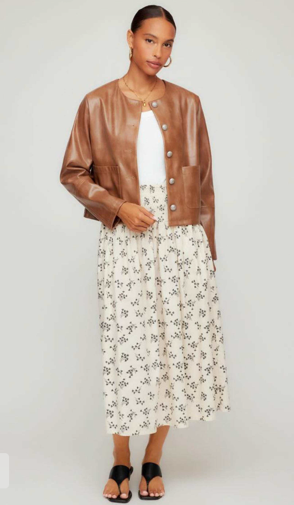 Rhea Smocked Skirt