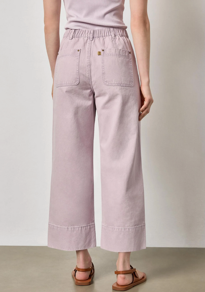 Twill Straight Leg Pant
