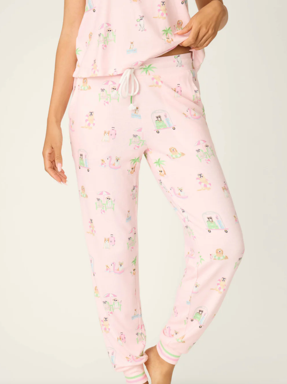 Pupcation Banded Pants