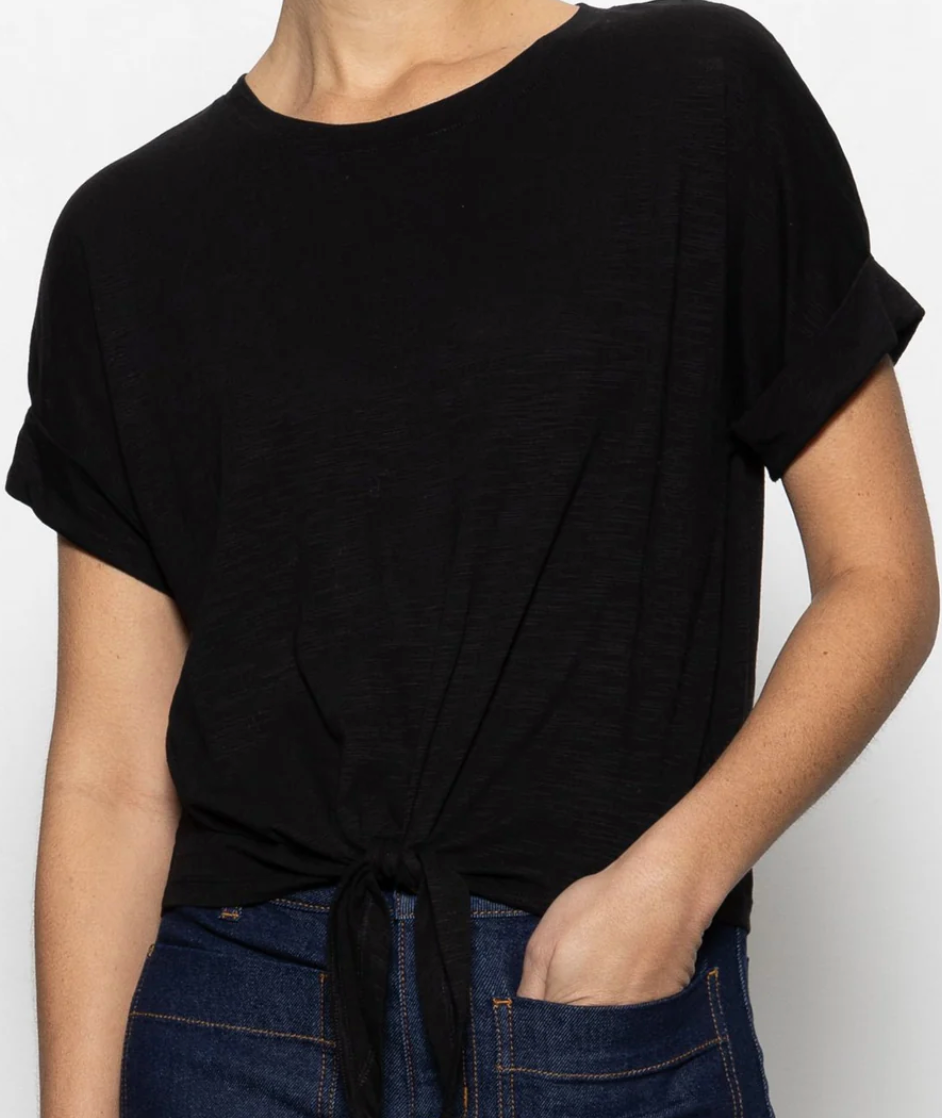 All Day Tie Tee