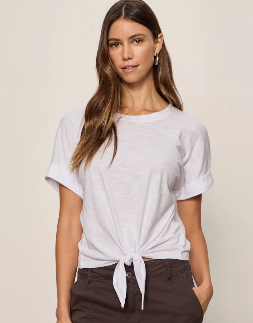 All Day Tie Tee