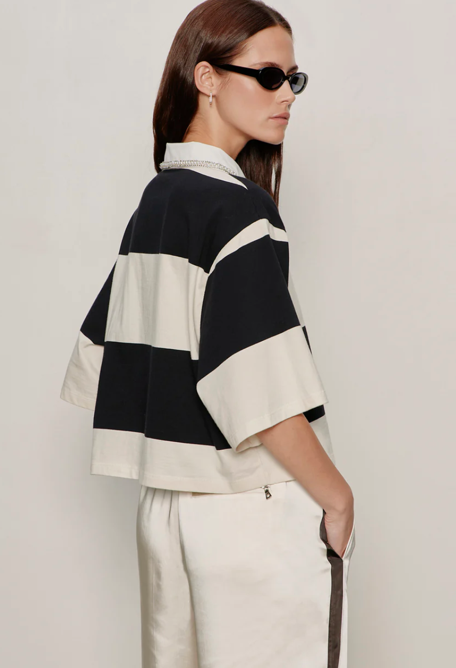 Embellished Polo Tee