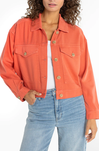 Oversized Cropped Jacket