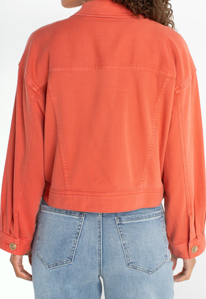 Oversized Cropped Jacket