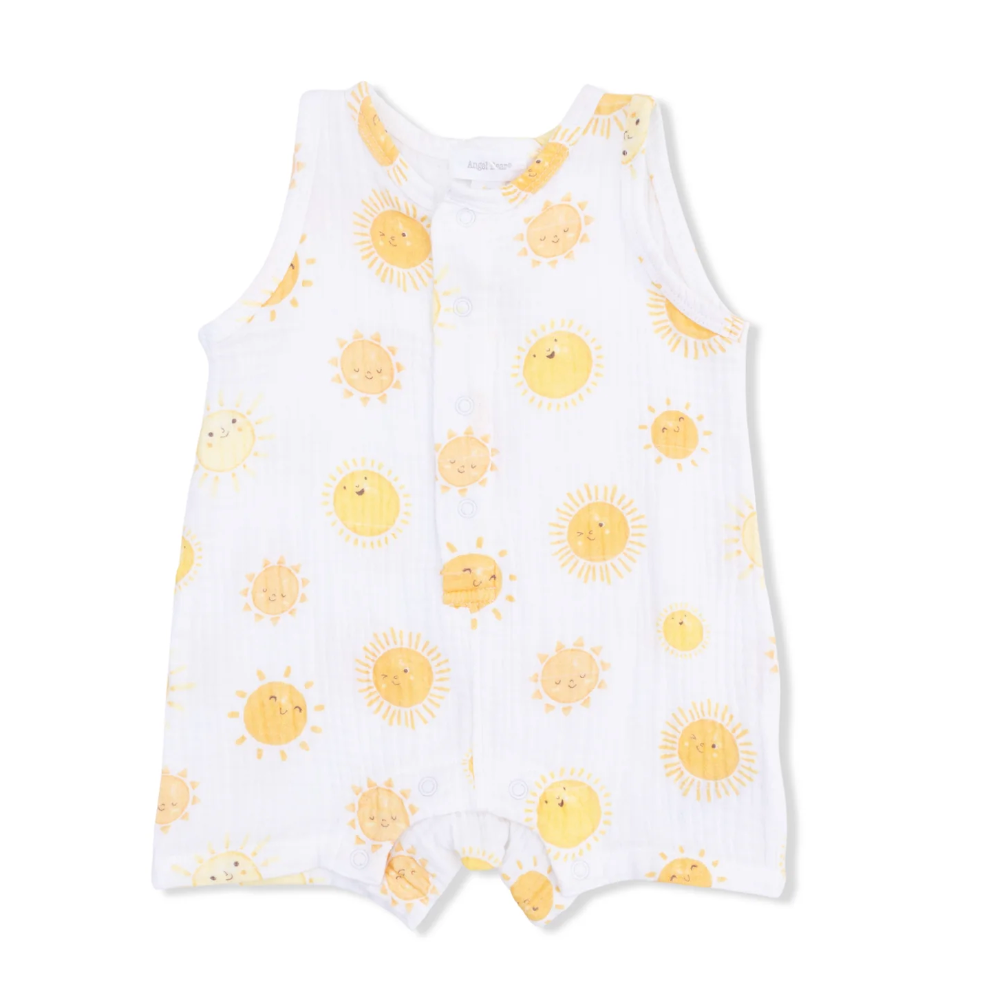Sleeveless Shortie Romper