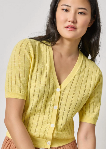 S/S V-Neck Cardi