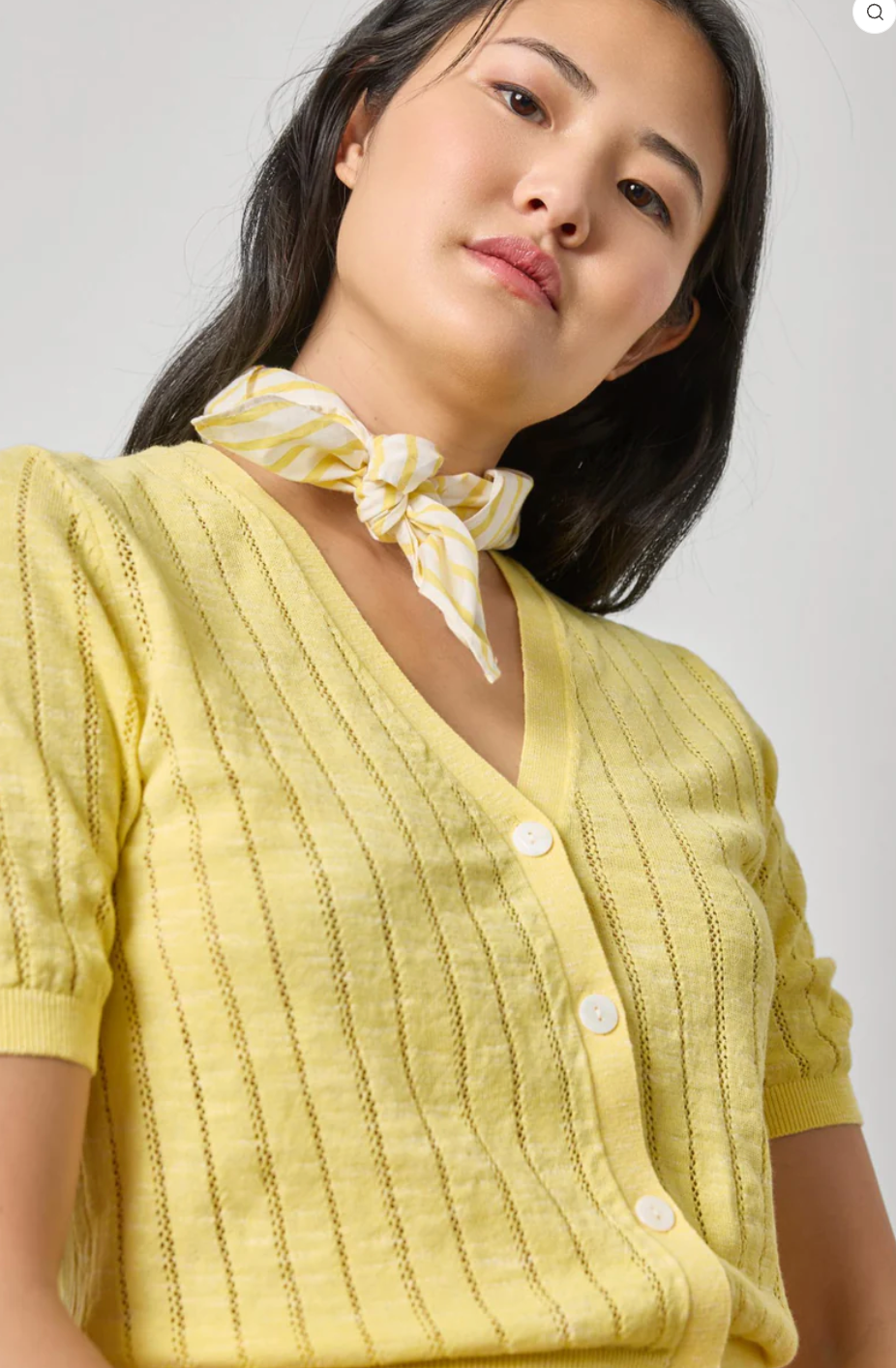 S/S V-Neck Cardi