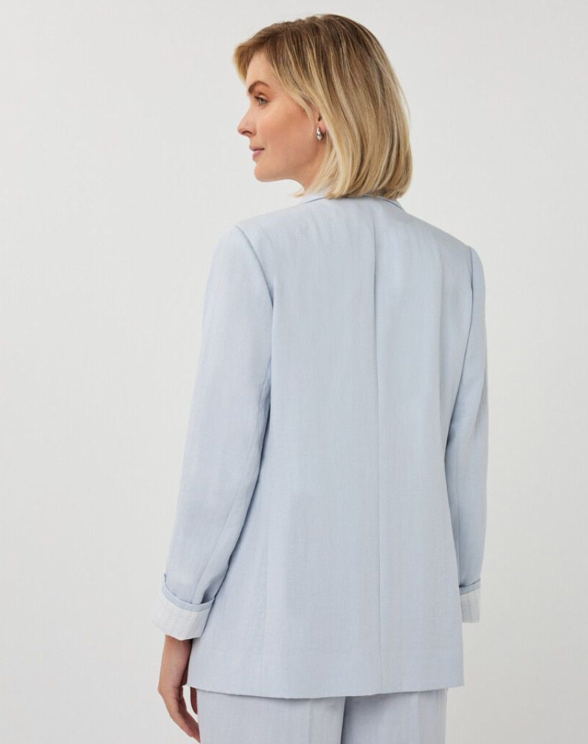 Fine Crinkle Blazer