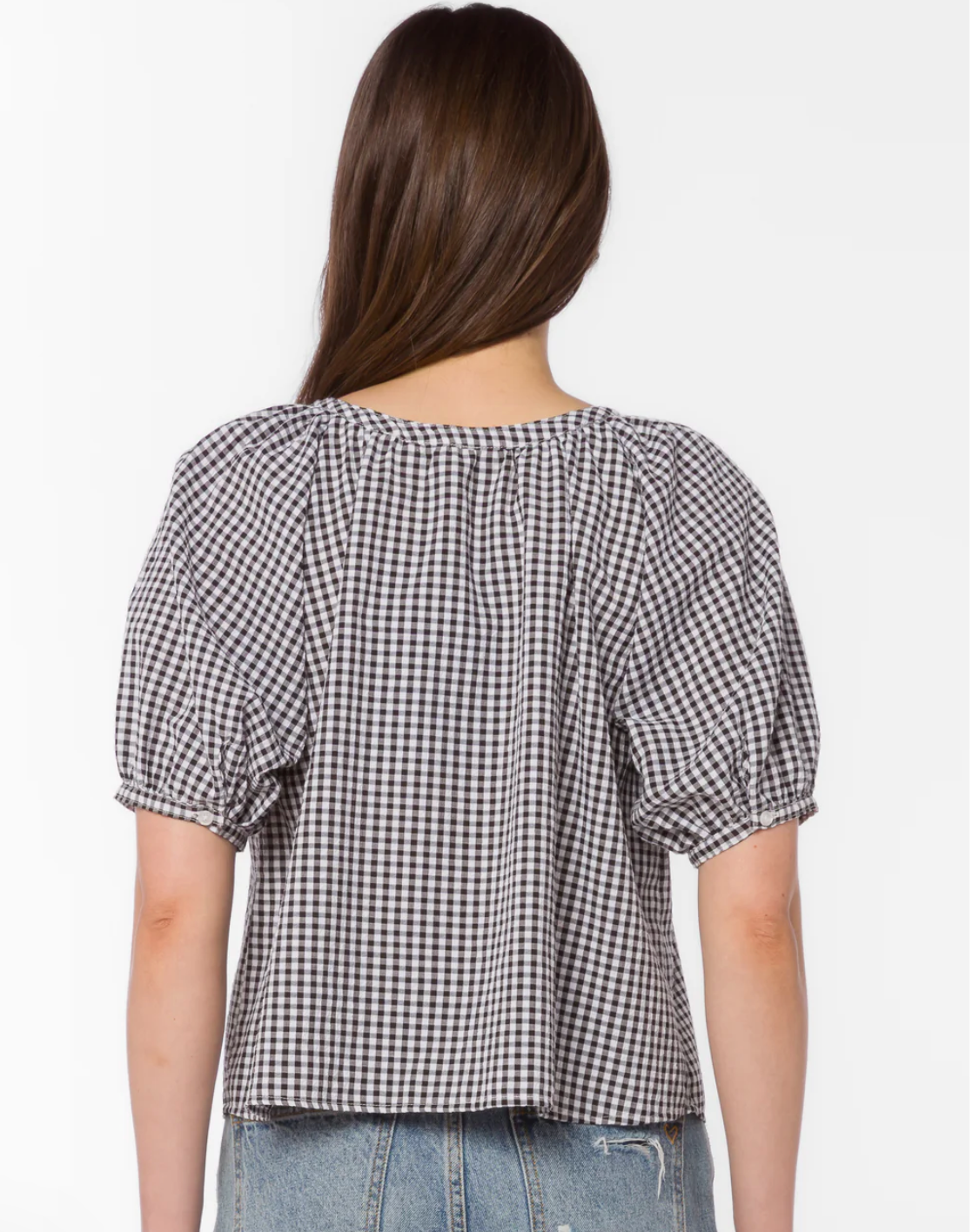 Ottilie Gingham Top