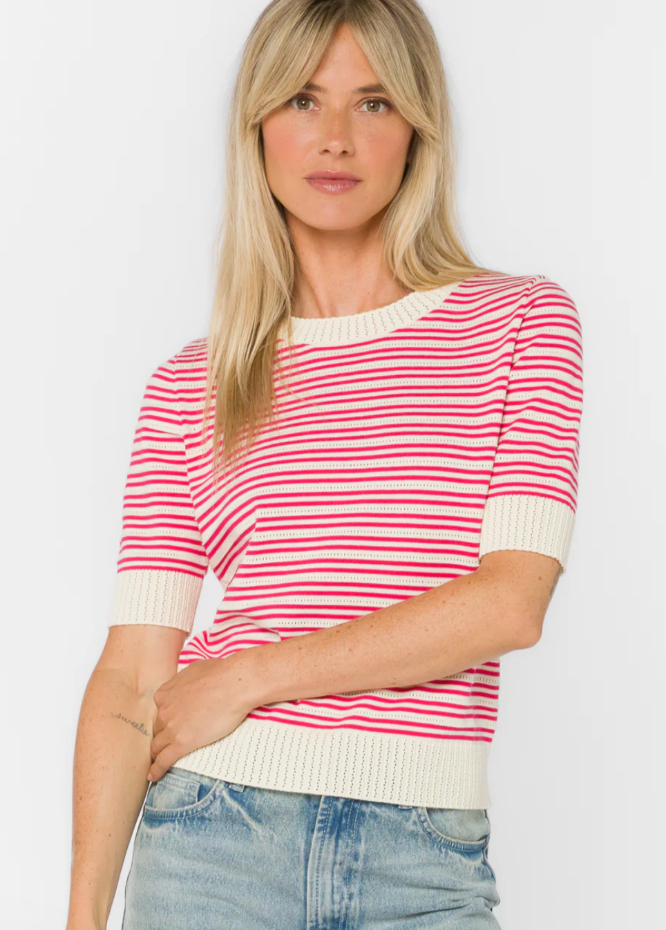 Norine Stripe S/S Top