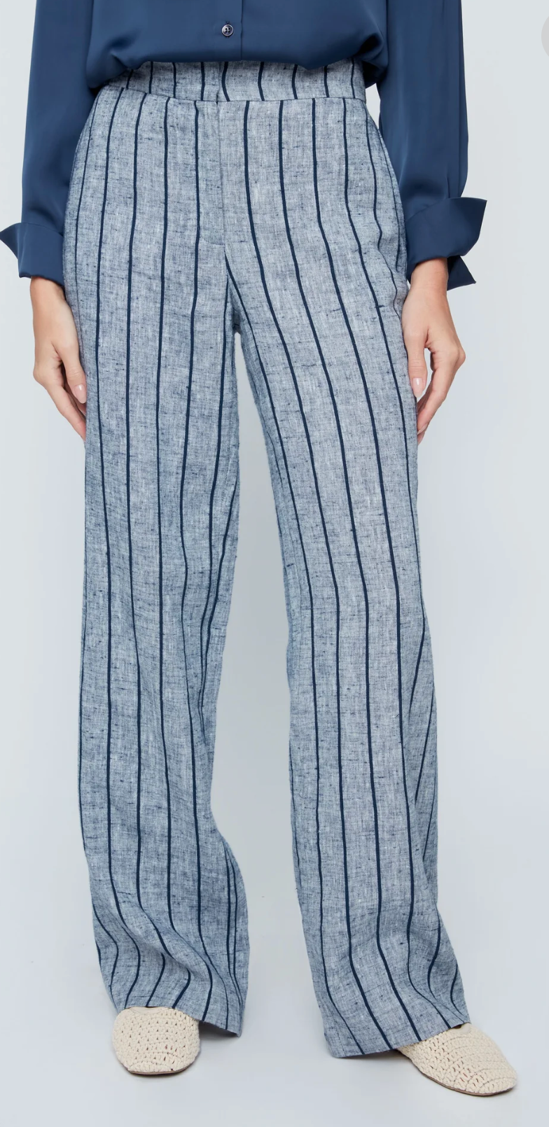 Clara Fit Linen Pant