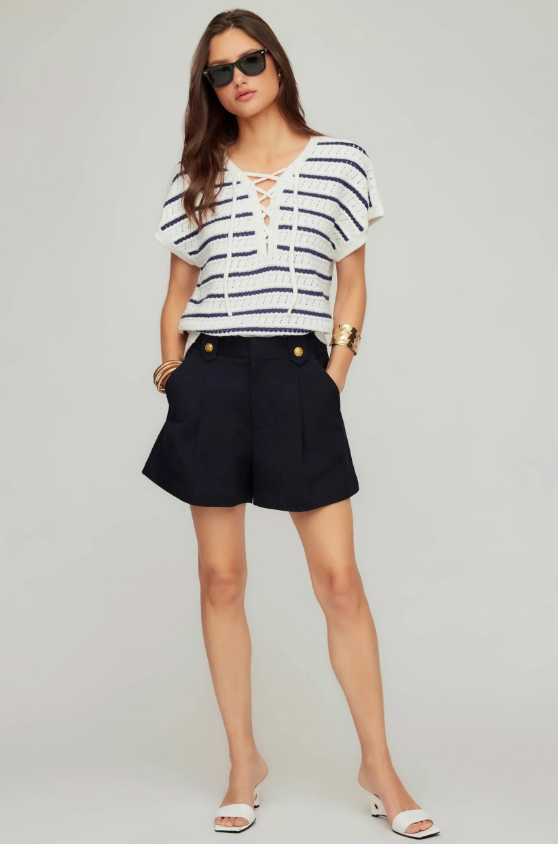 Cassidy Pleated Shorts