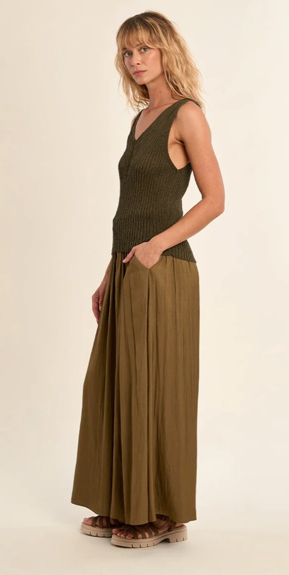 Openwork Knit Tank