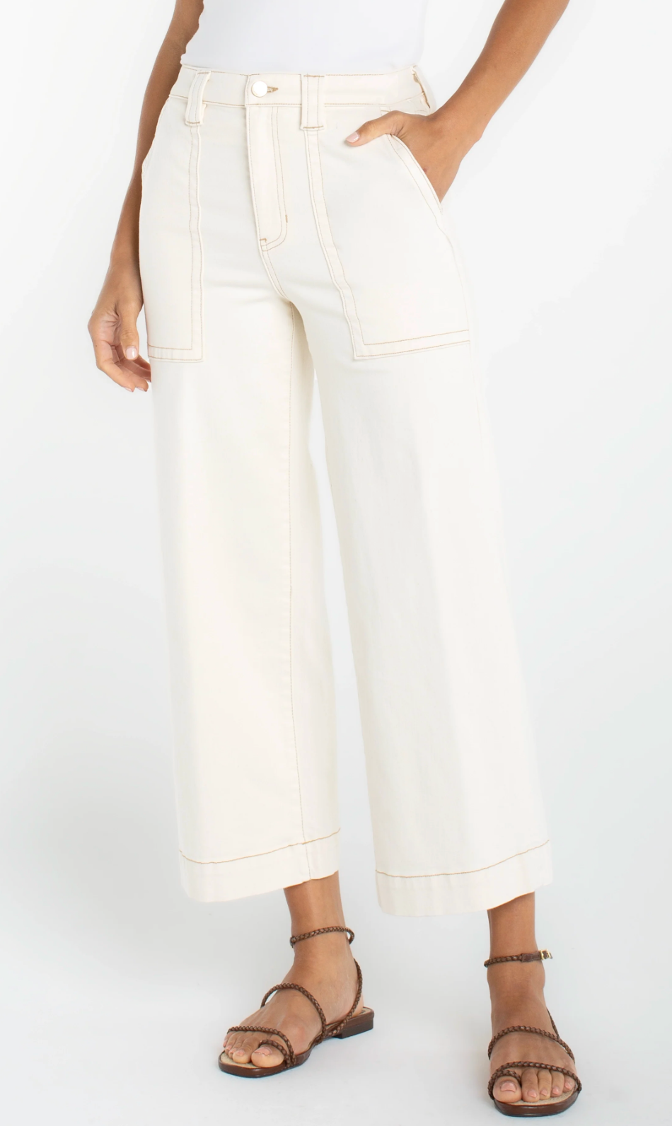 Stride Wide Leg Crop