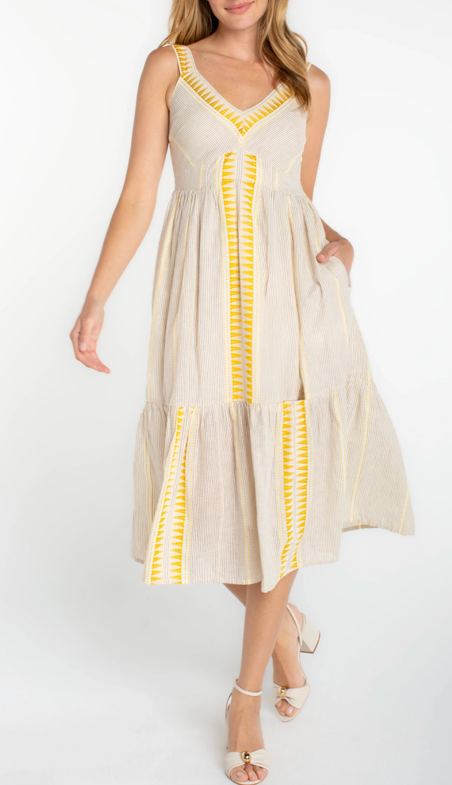 Sleeveless Midi Dress
