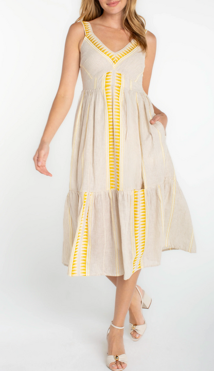 Sleeveless Midi Dress
