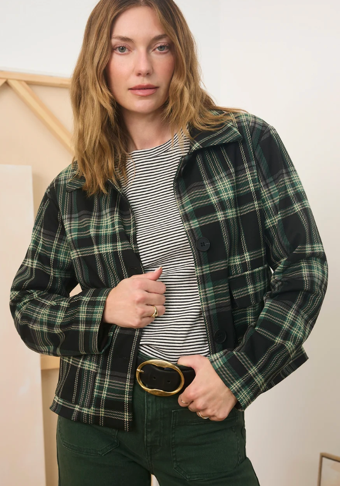 Avid Plaid Jacket