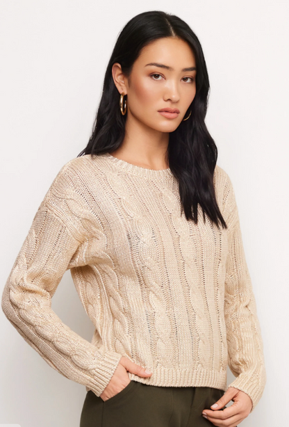 Levie Metalic Sweater