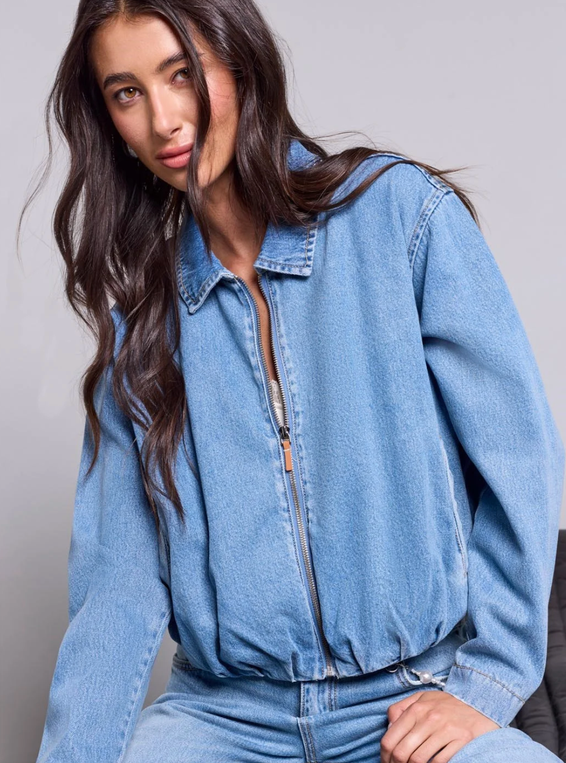 Bubble Denim Jacket