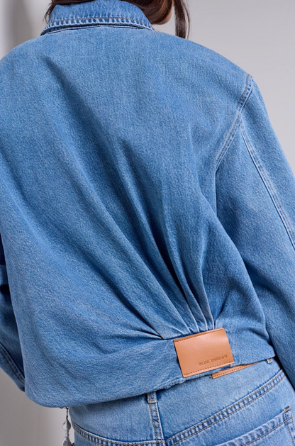 Bubble Denim Jacket