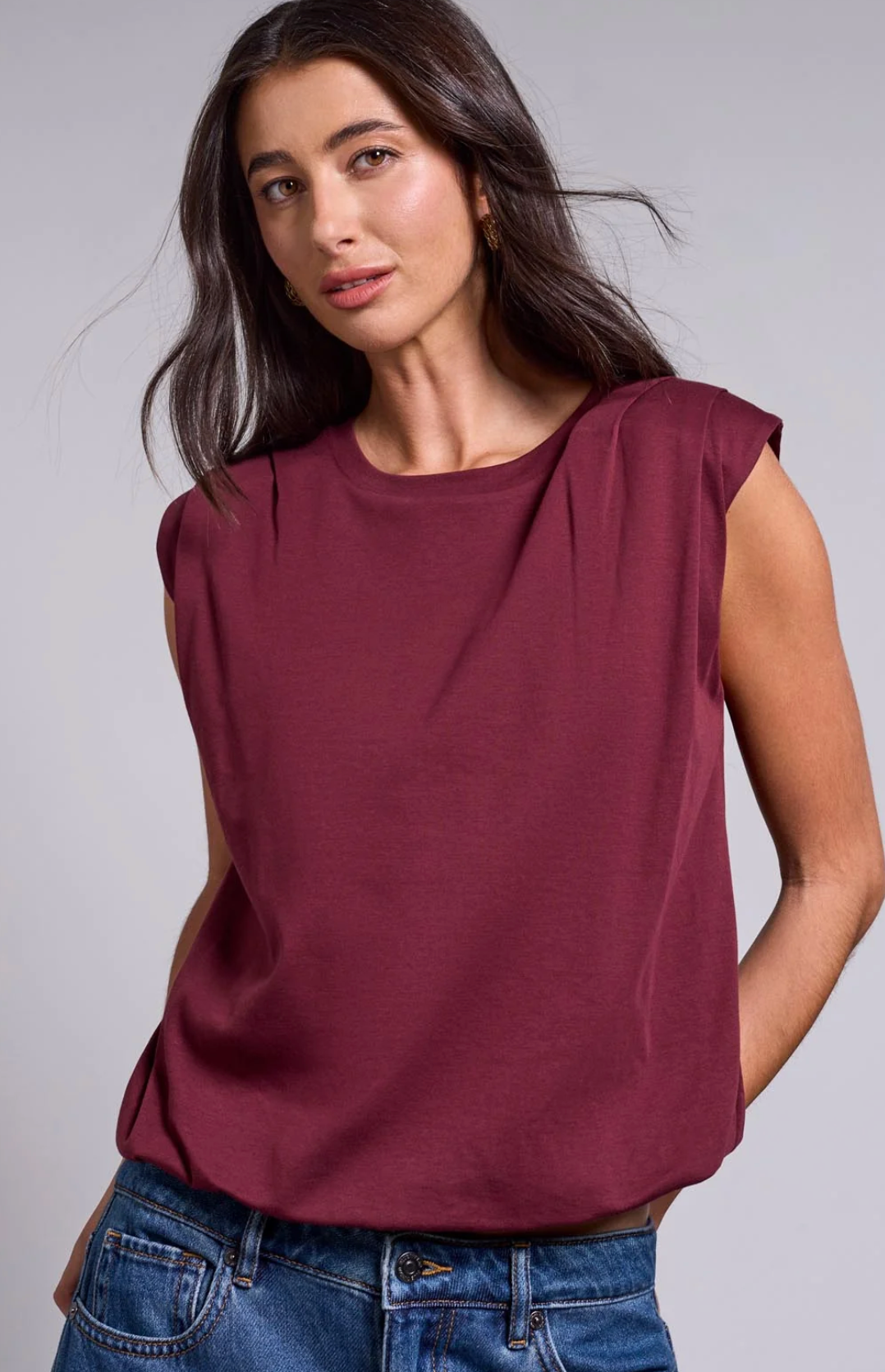 Padded Shoulder Muscle Tee