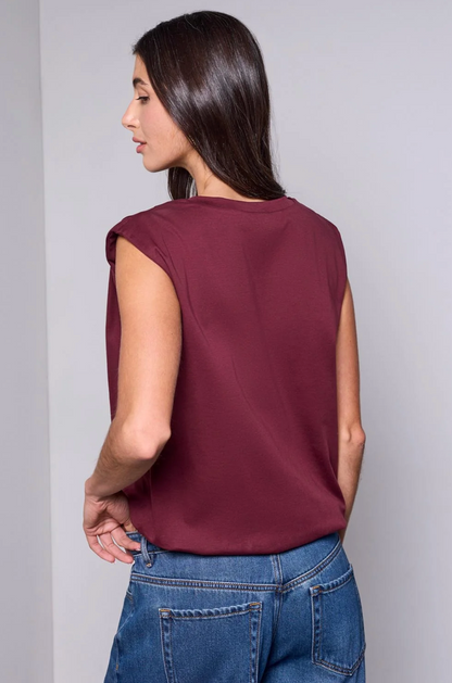 Padded Shoulder Muscle Tee
