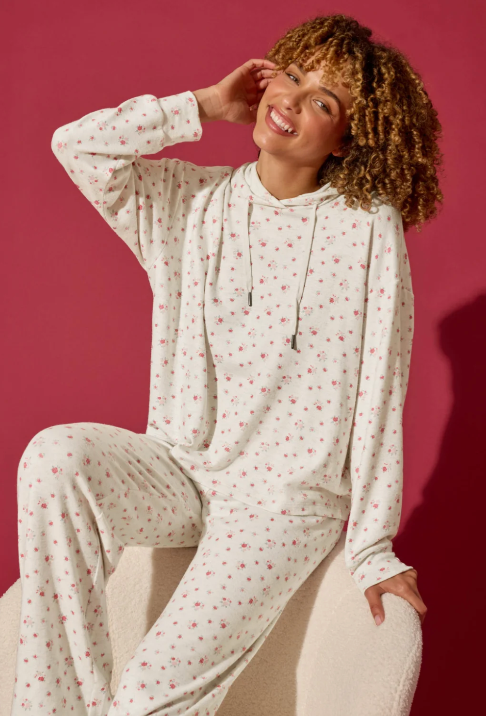 Ditsy Floral Hoodie