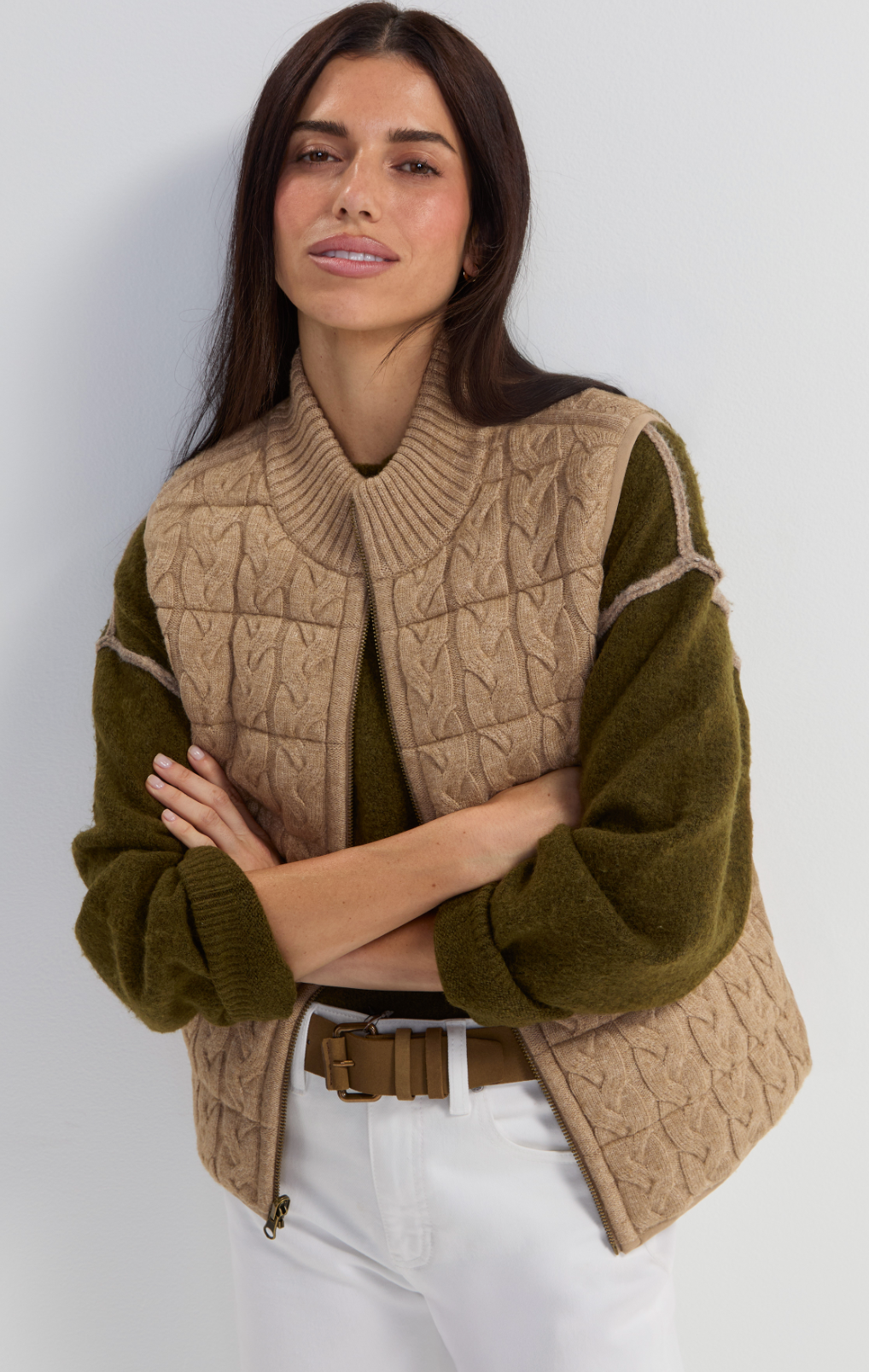 Reversible Sweater Vest