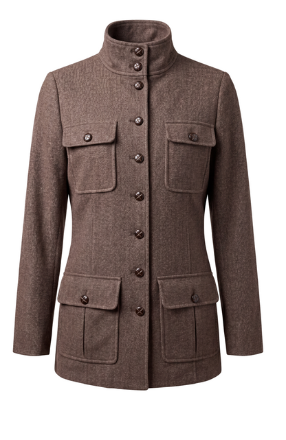 Funnel Neck Field Jacket