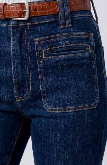 Hannah Flare w/Patch Pockets