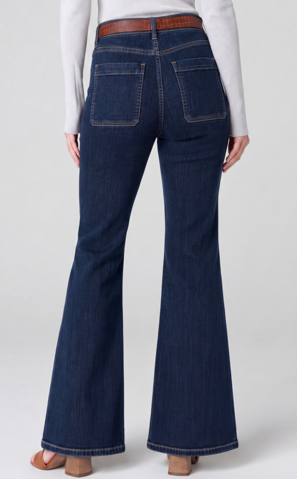 Hannah Flare w/Patch Pockets