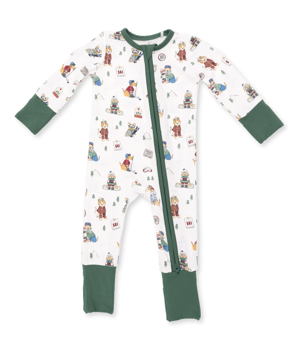 Winter Sports Dog Romper