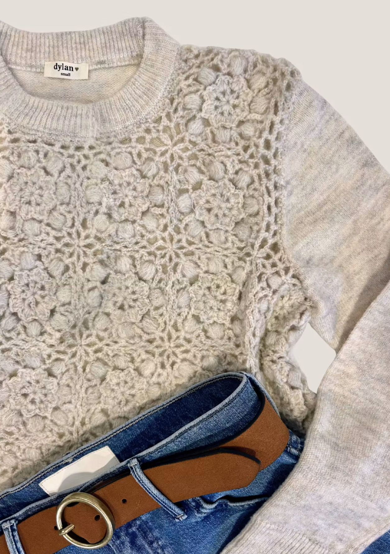 Thea Crotchet Sweater