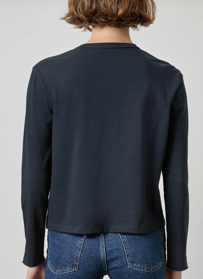 Rolled Edge Relaxed Tee