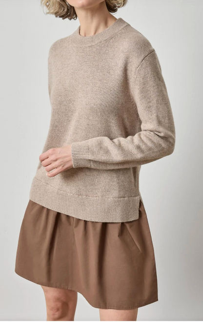 Short Combo Sweater Dress