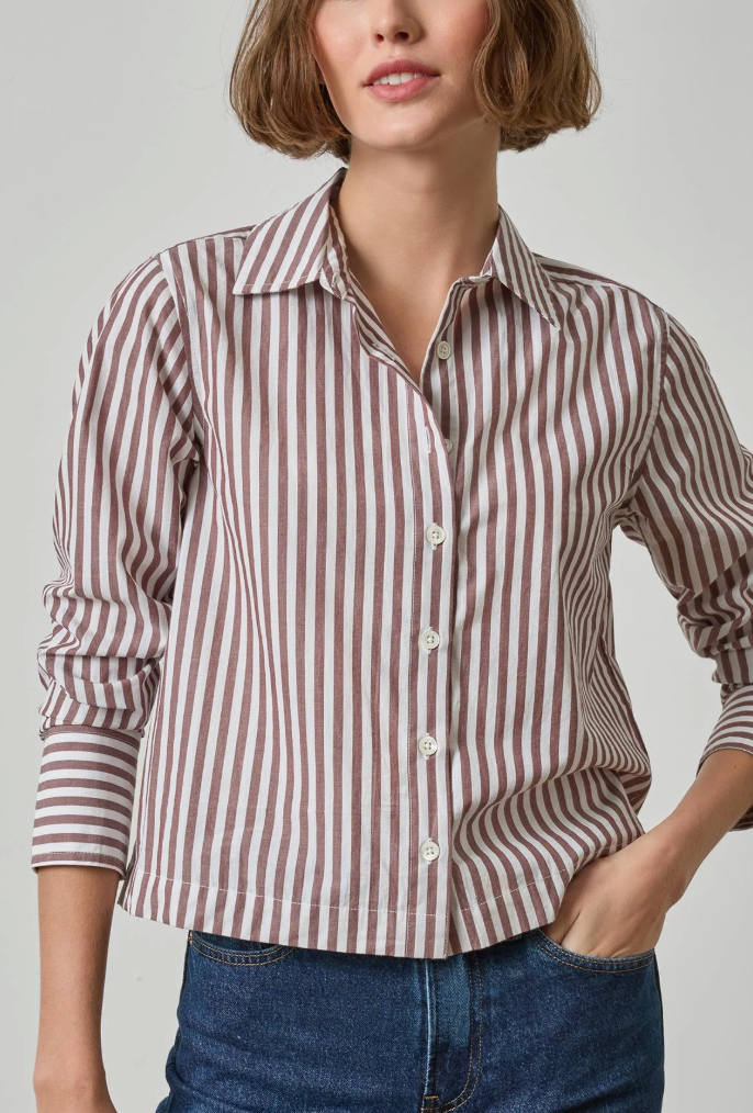 Straight Fit Button Down