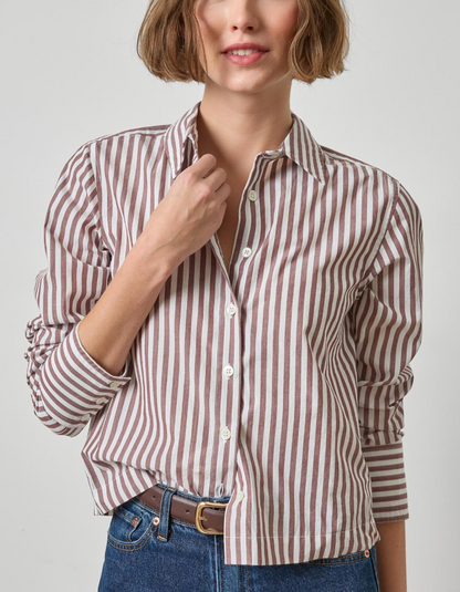 Straight Fit Button Down