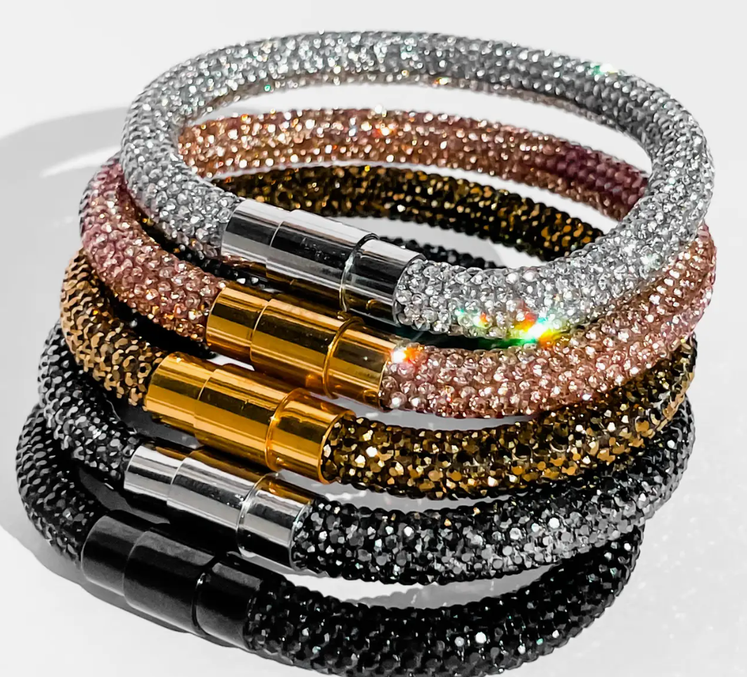 Multi Set Crystal Bracelets