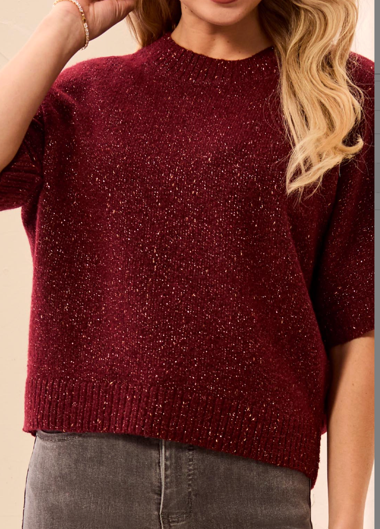 Extended Sleeve Lofty Sweater