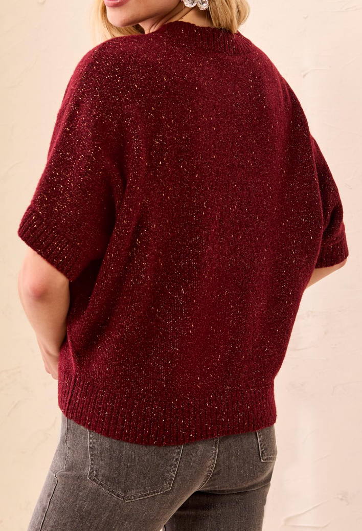 Extended Sleeve Lofty Sweater