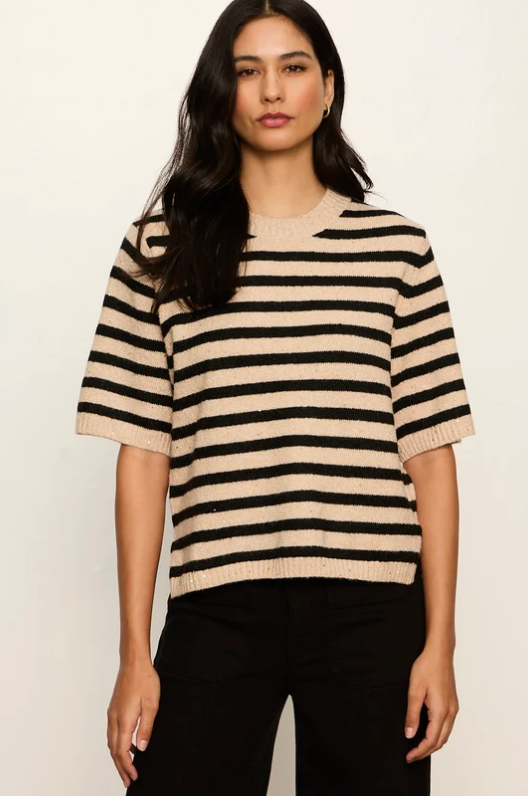 Perfect Sequin Sweater Tee