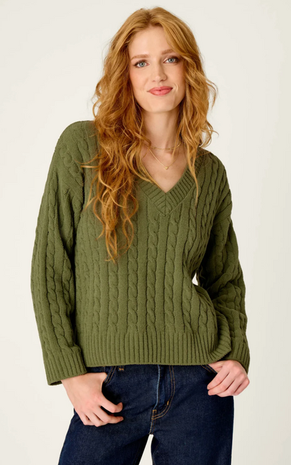 Cozy Chenille V-Neck