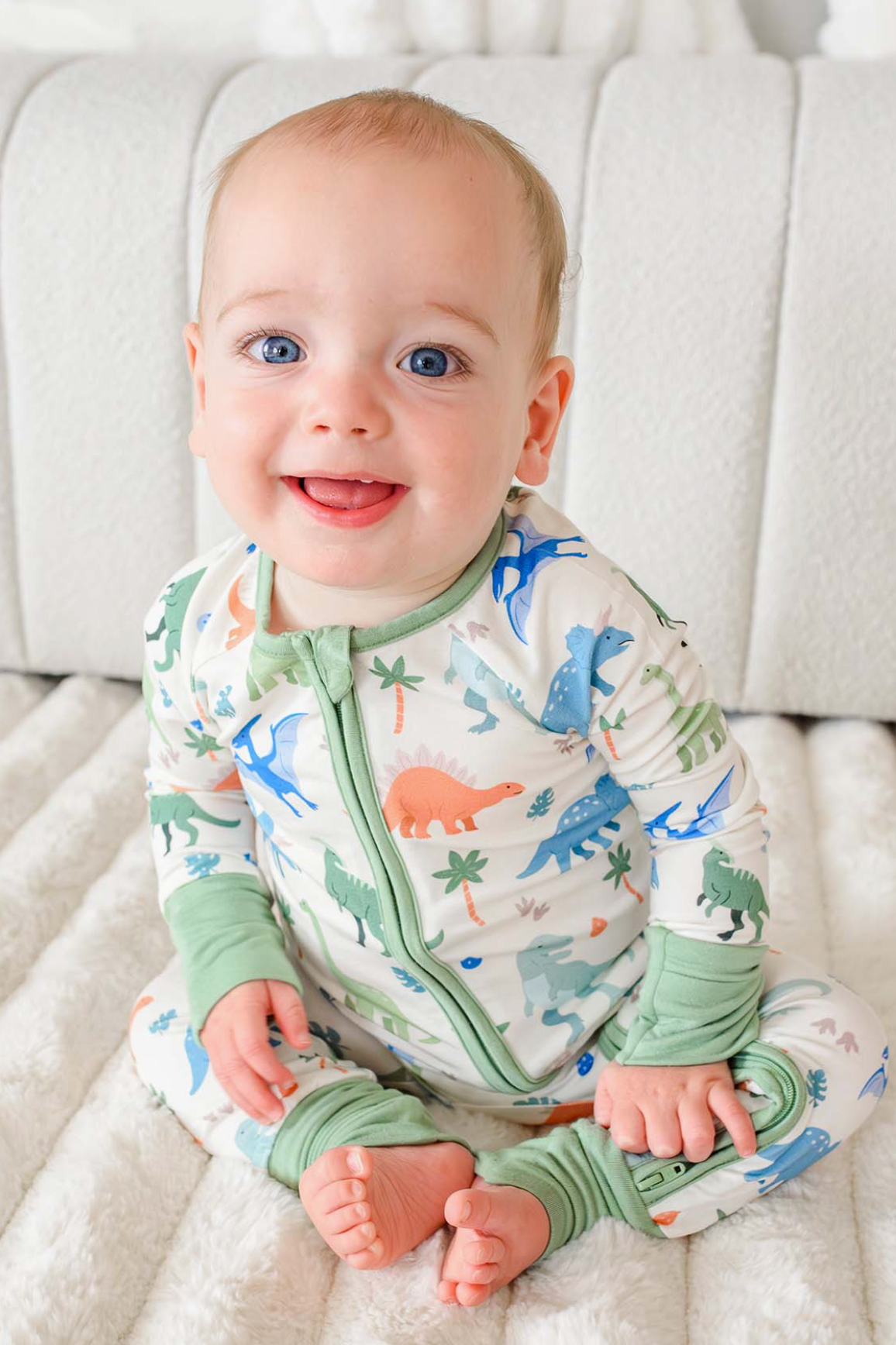 Convertible Bamboo Zip Romper