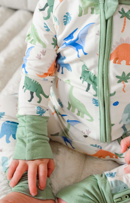Convertible Bamboo Zip Romper