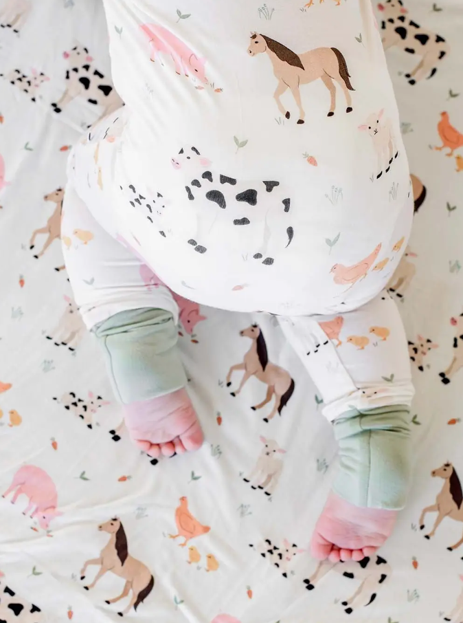 Convertible Bamboo Zip Romper